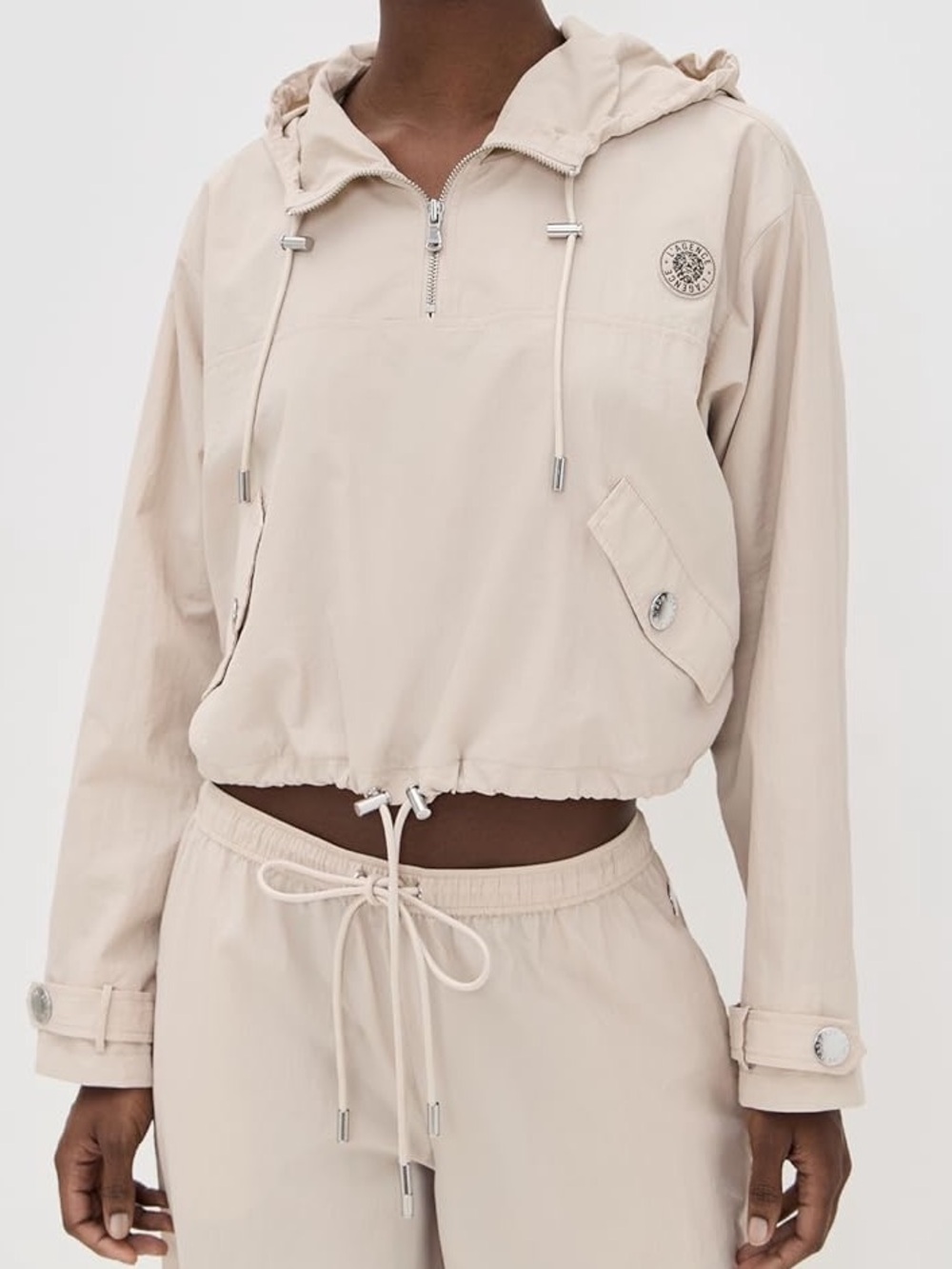 L’Agence Bronwyn crop windbreaker, excellent condition